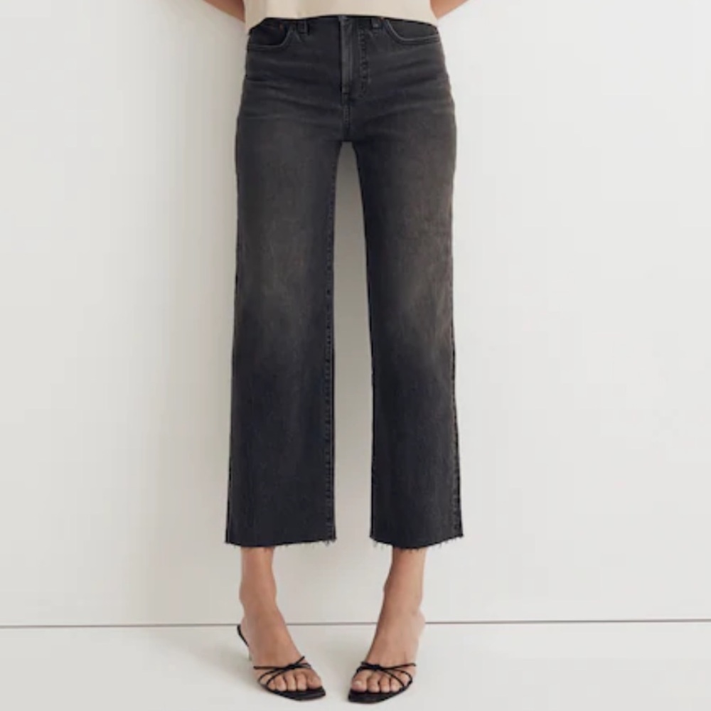 Madewell Perfect Vintage Wide Leg Crop